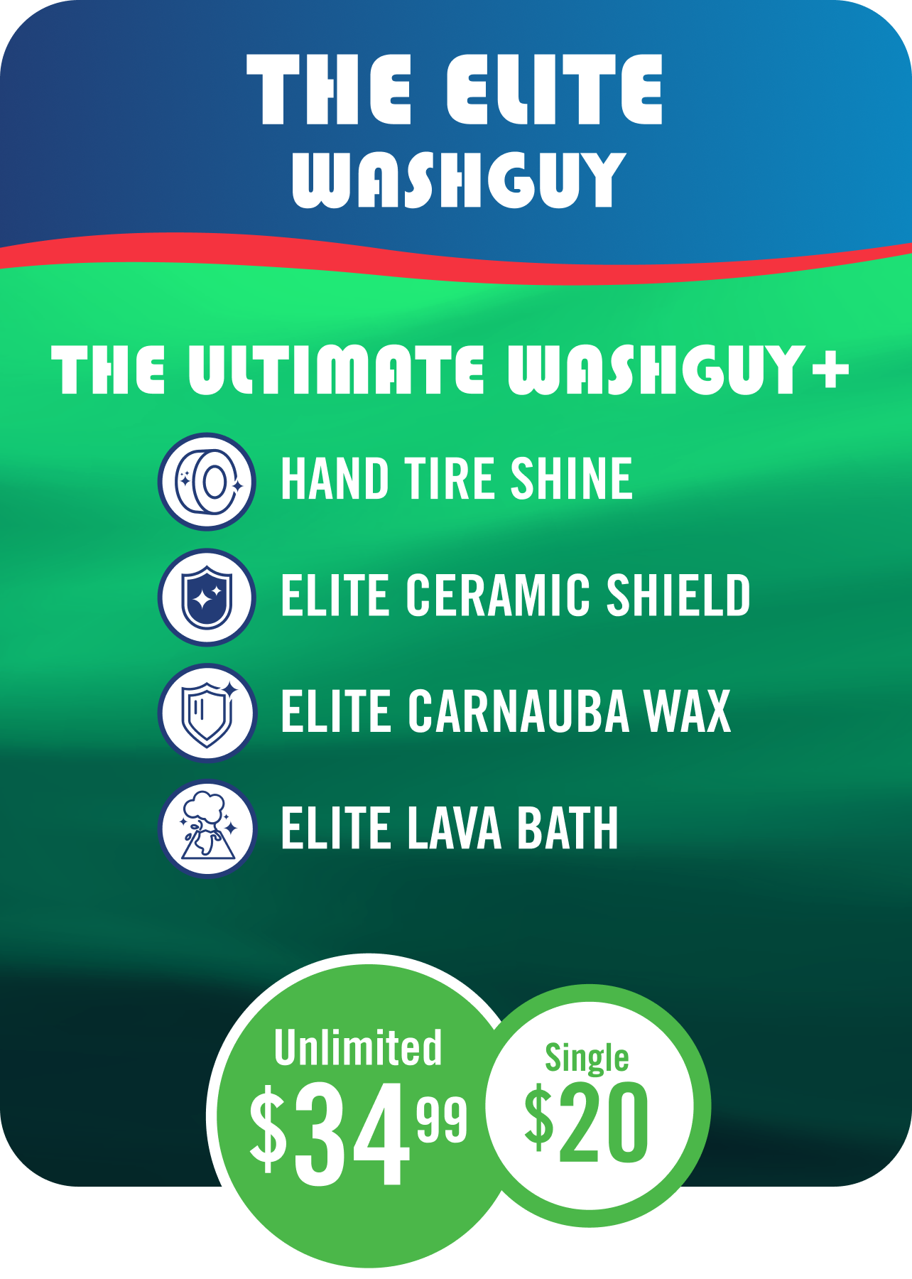 The Elite Washguy Wash Package
